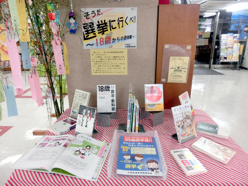 展示の様子