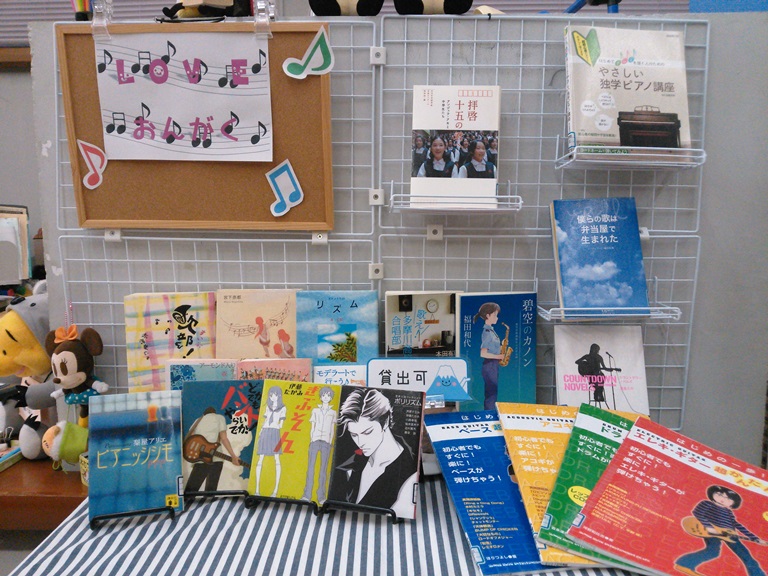 展示の様子