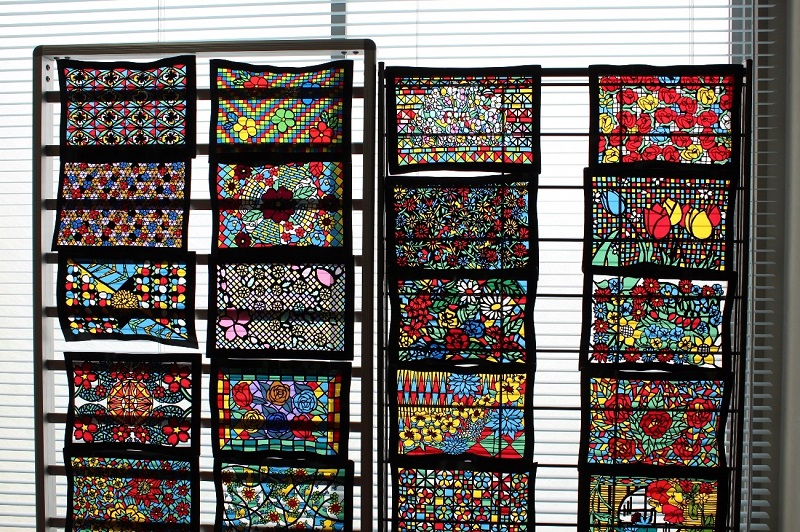 展示の様子