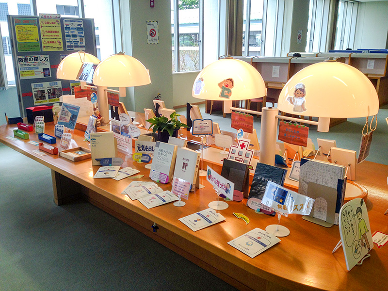 展示の様子