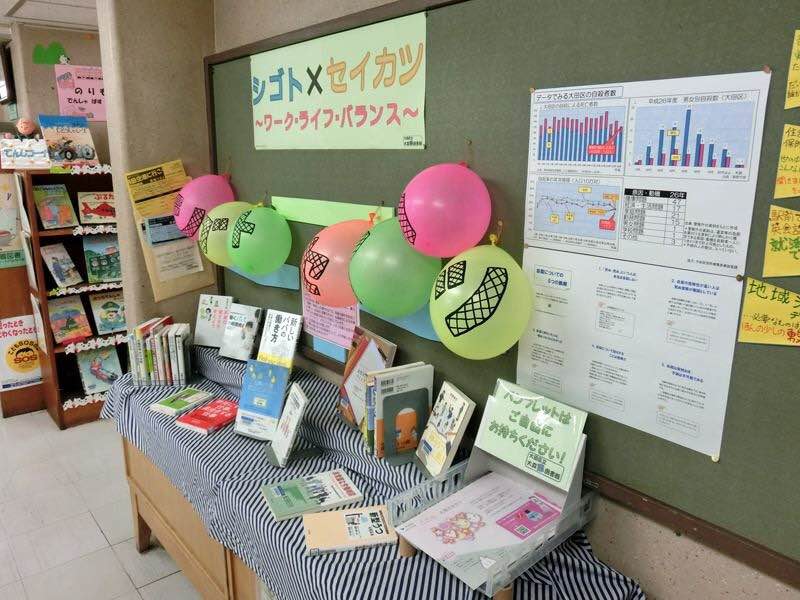 展示の様子