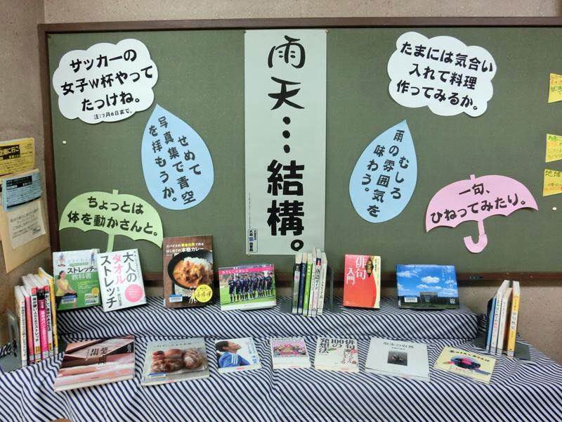 展示の様子