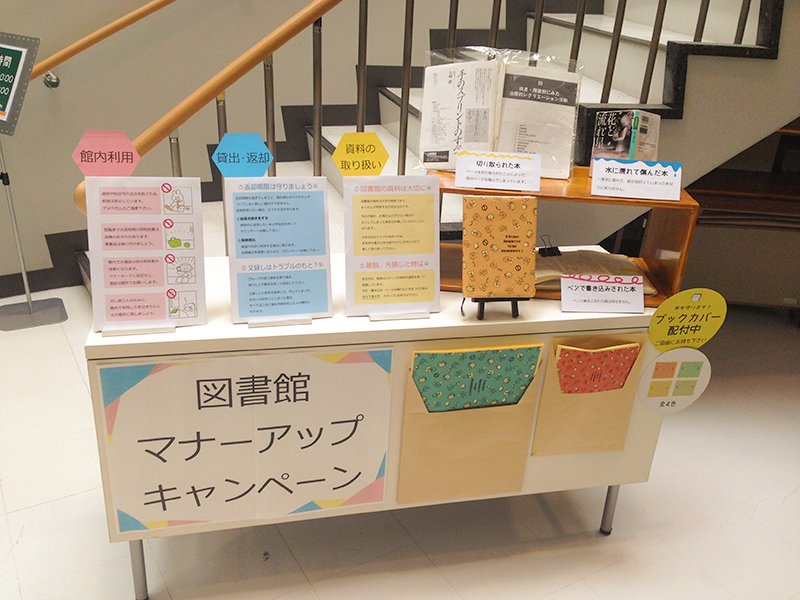展示の様子