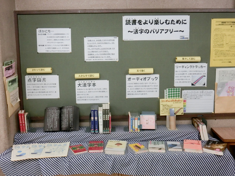 展示の様子