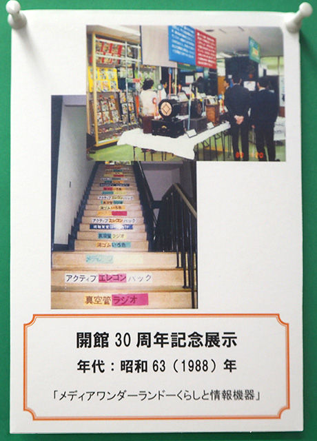 1988年の展示の様子