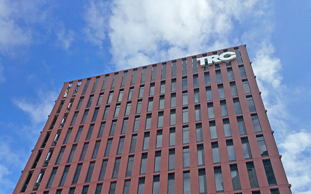 TRC本社社屋全景